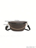 BagForLove - White Chain Decor All-Over Print Fanny Pack for Everyday Use