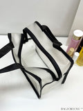 BagForLove - Portable Waterproof Cosmetic Bag with Large Capacity â Transparent and Frosted, Ideal for Travel and Swimming