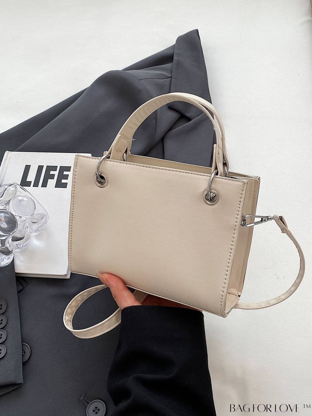 BagForLove - Compact Stylish Handbag, Adjustable Shoulder Strap