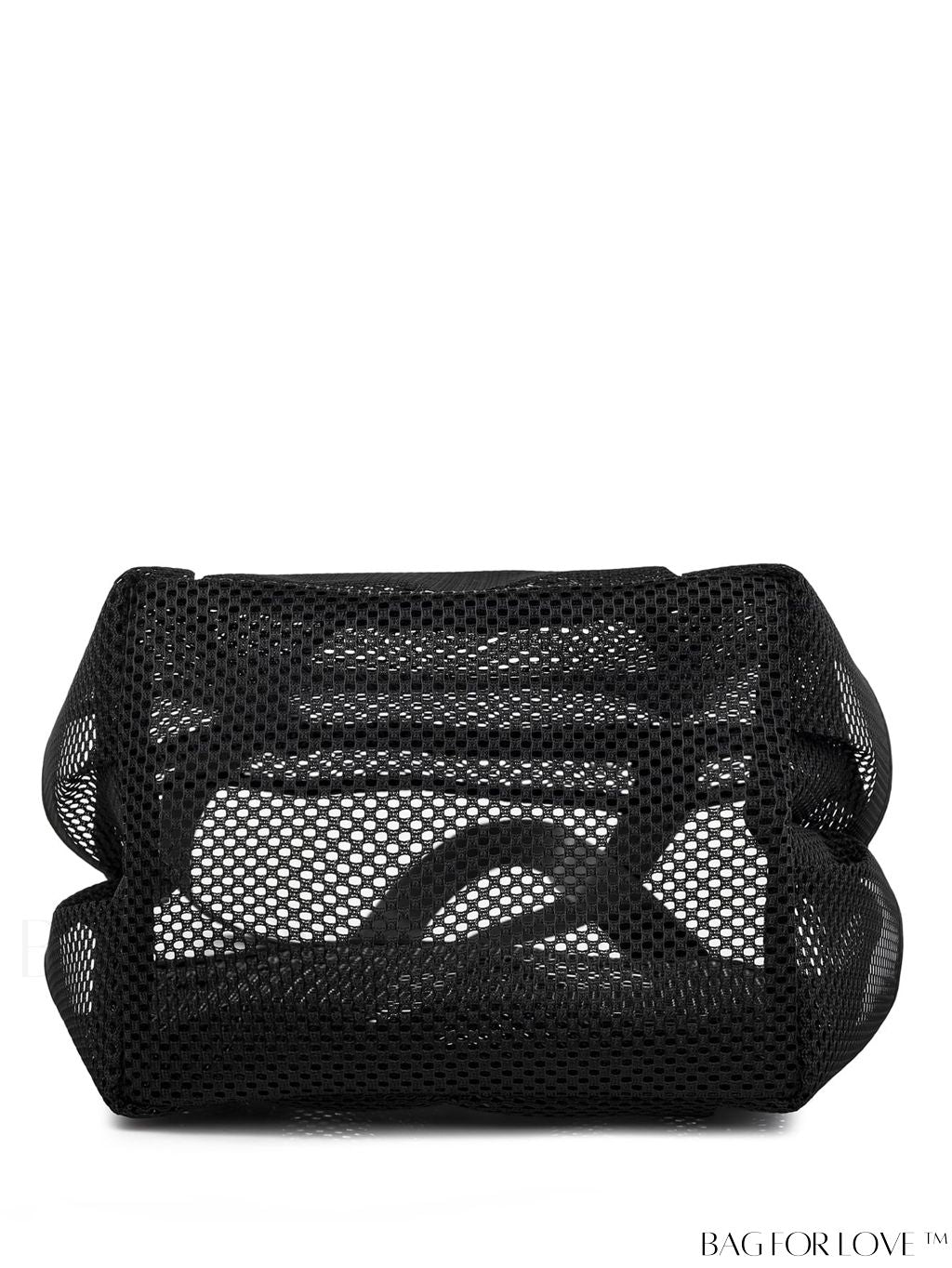 BagForLove - Minimalist Mesh Beach Bag with Large Capacity for Travel and Swimming, Ideal for Washing and Storage
