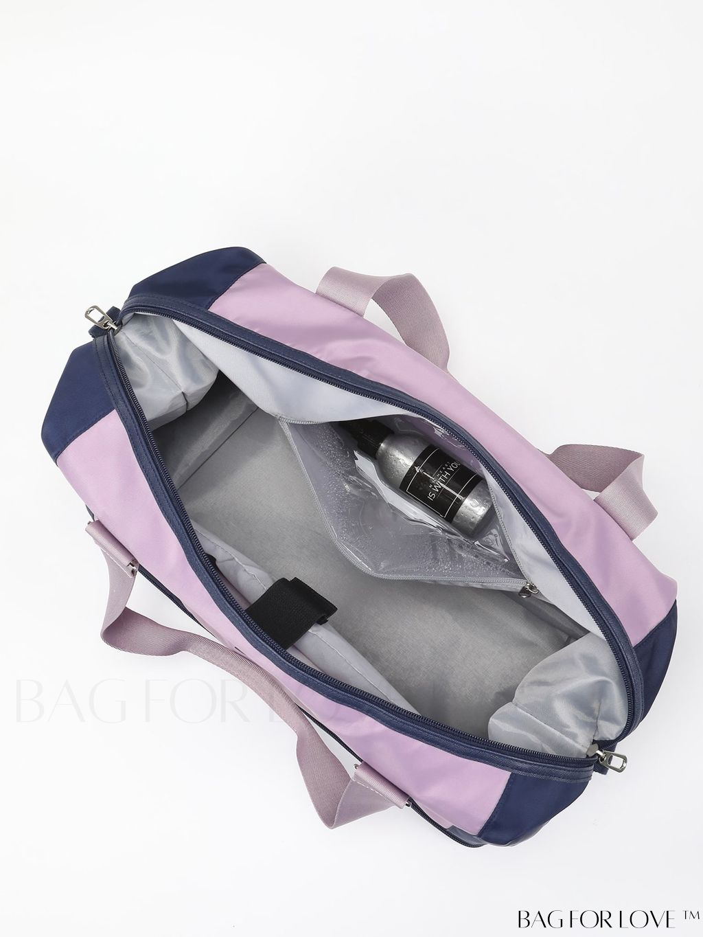 BagForLove - Stylish Expandable Travel Bag adorned with Alphabet Pattern for Ultimate Convenience