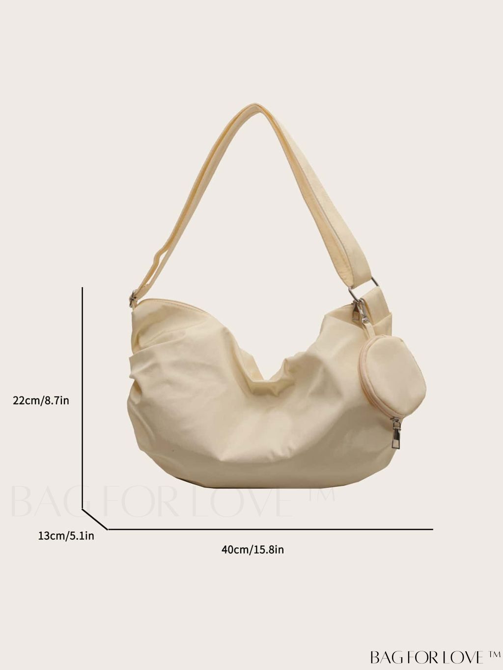 BagForLove - Stylish Crossbody Bag with Ample Space and Matching Coin Purse