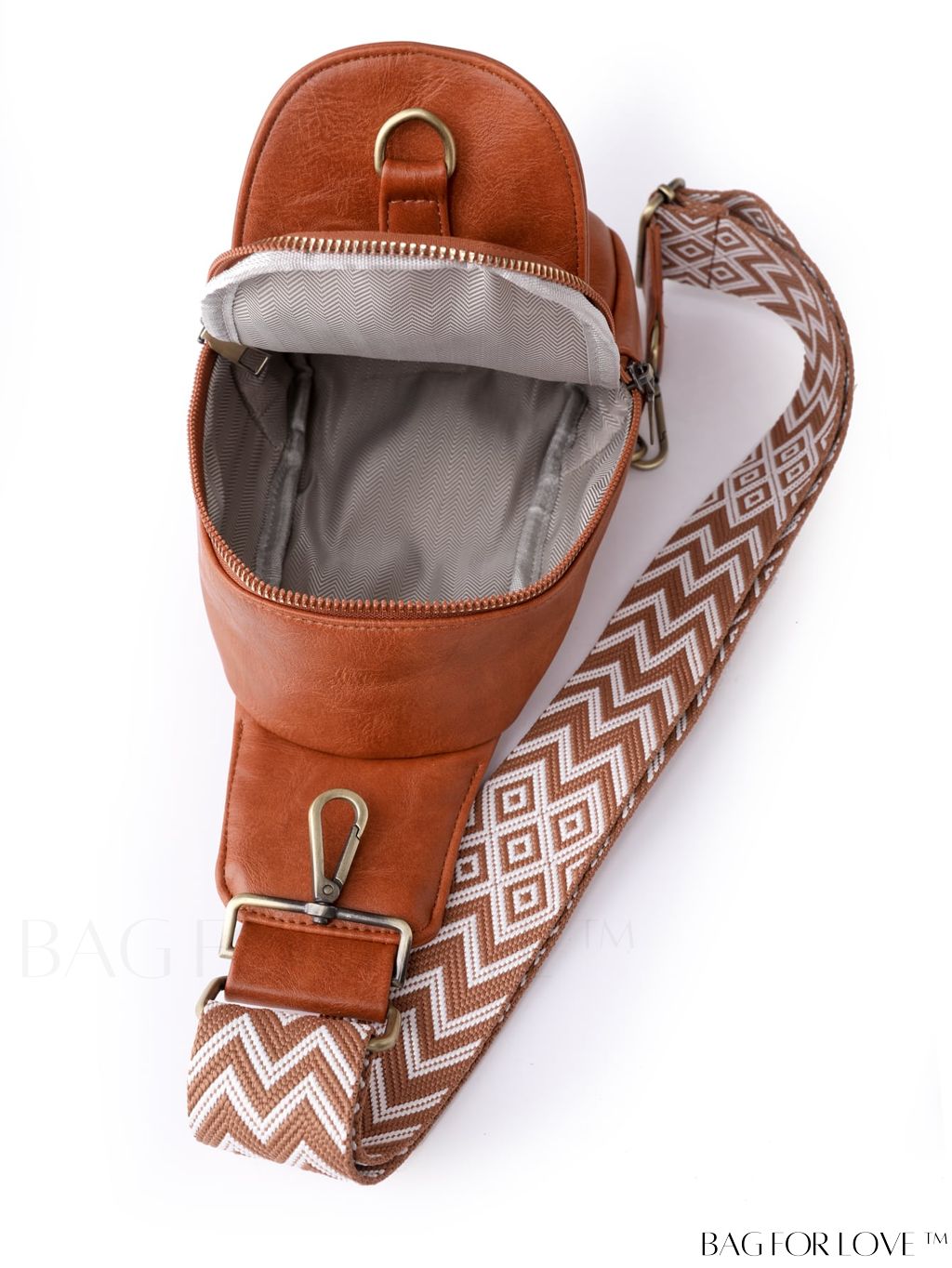 BagForLove - Minimalist Womens Solid Color Chest Bag - Sleek Cell Phone Storage Solution