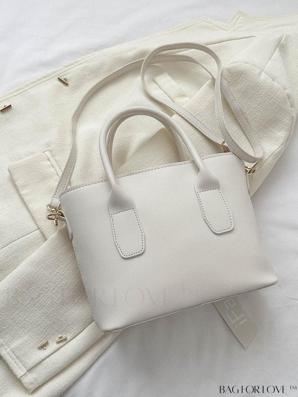 BagForLove - Stylish Straw Bag with Embroidered Floral Design and Letter Tape Decoration