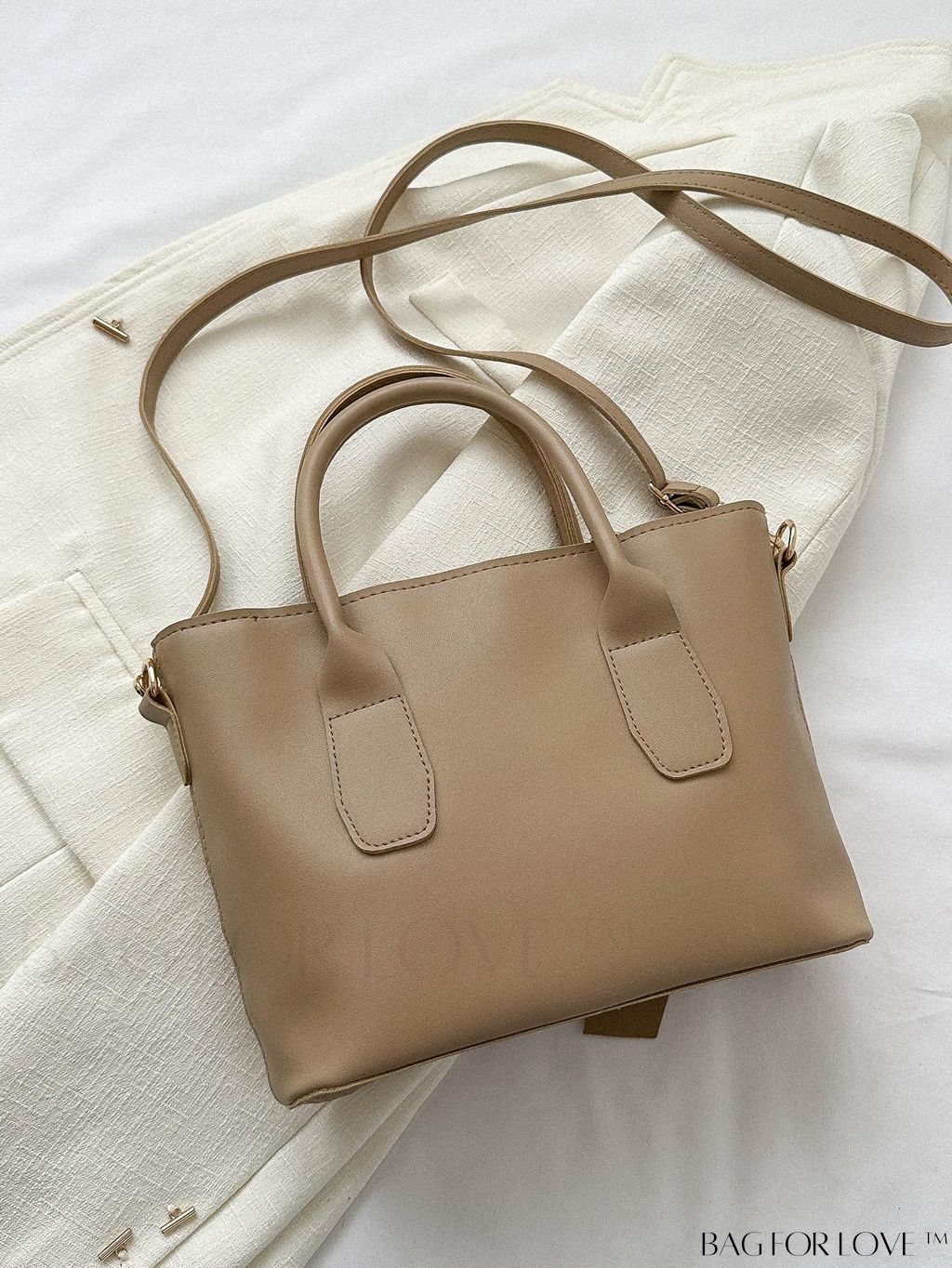 BagForLove - Stylish Straw Bag with Embroidered Floral Design and Letter Tape Decoration