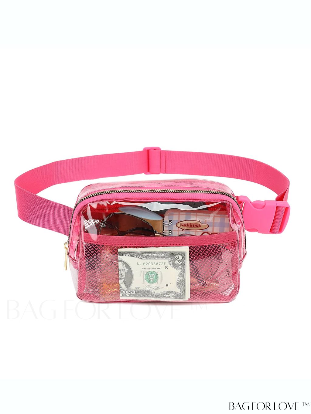 BagForLove - Floral Graphic Mini Fanny Pack - Adjustable Strap, Ideal Mothers Day Gift