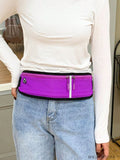 BagForLove - Adjustable Oversized Fanny Pack with Zipper Release Buckle - Convenient and Stylish