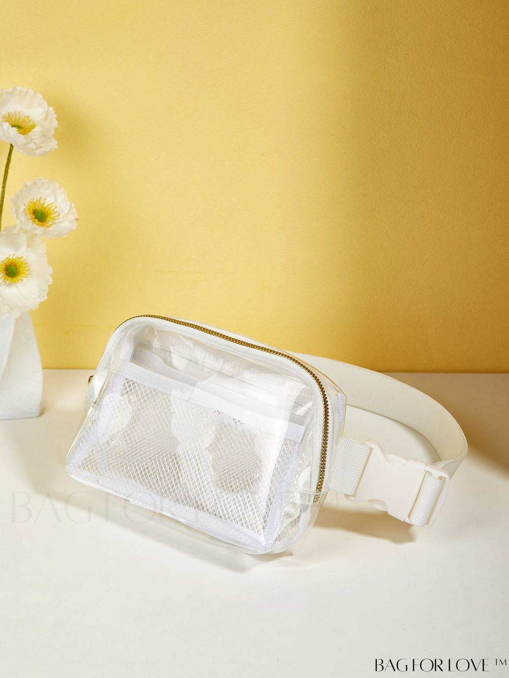 BagForLove - Floral Graphic Mini Fanny Pack - Adjustable Strap, Ideal Mothers Day Gift