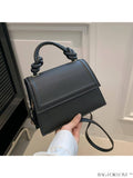 BagForLove - Chic PU Portable Crossbody Square Bag - Sleek, Compact, and Fashionable