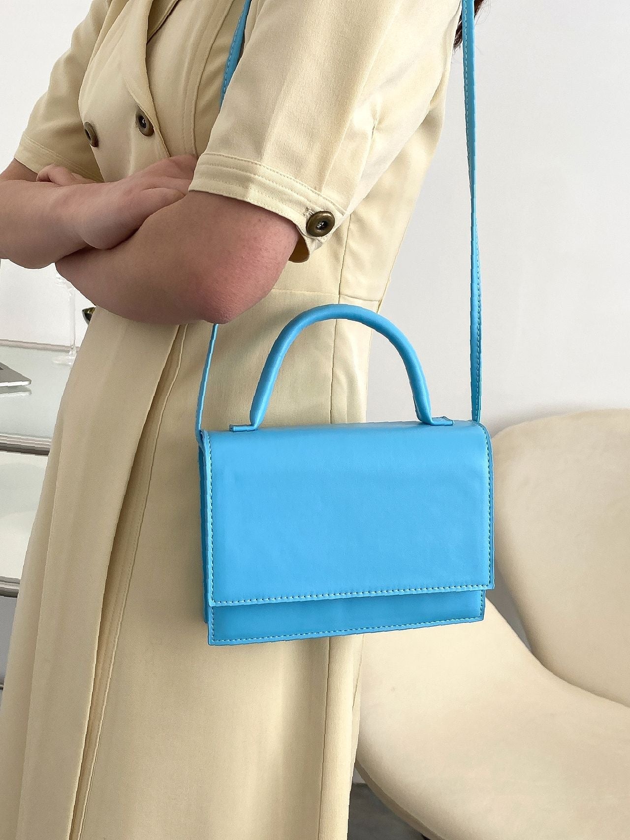 Bag For Love - Minimalist Flap Square Bag - Women Satchels – shopbagforlove