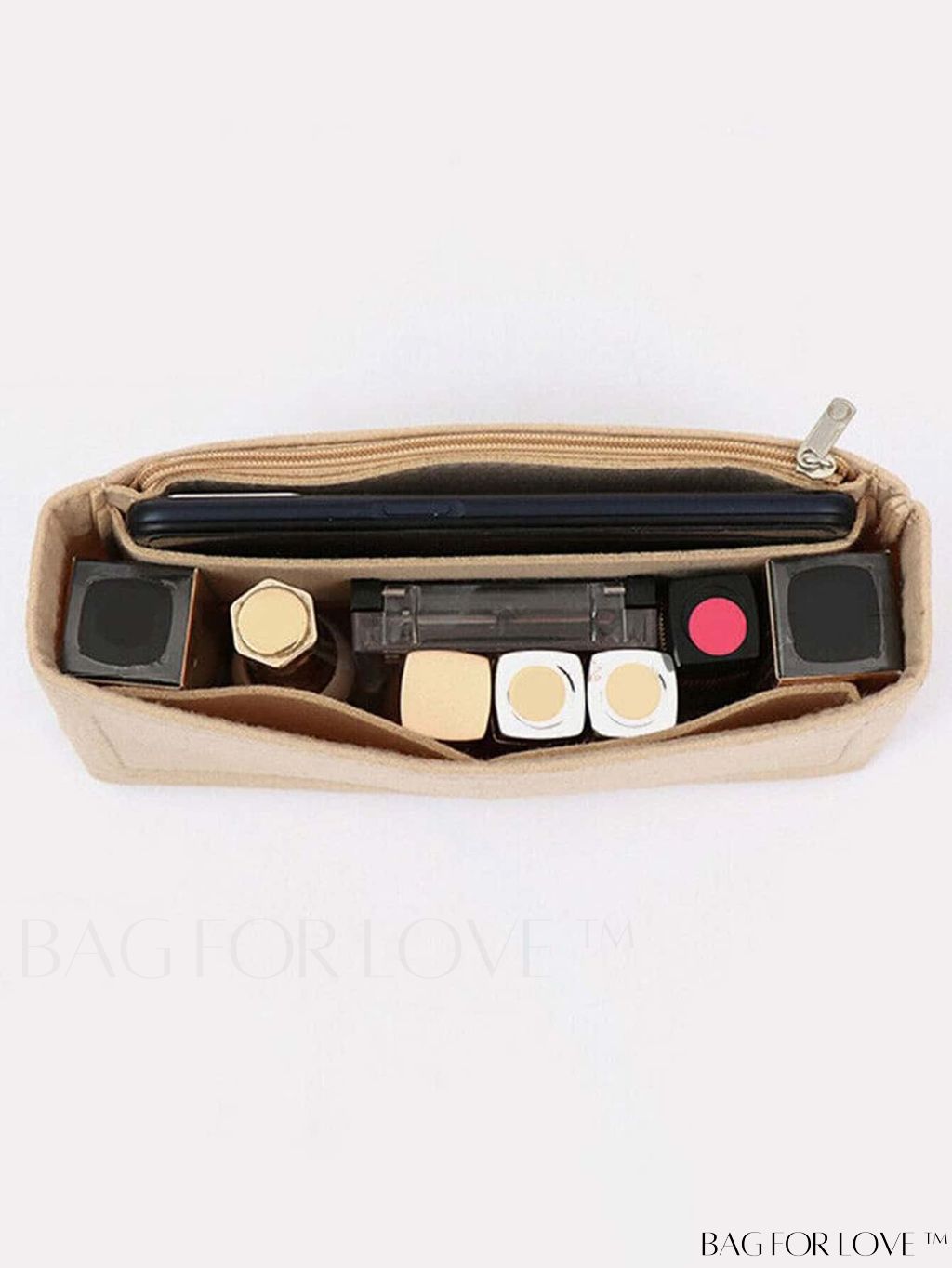 BagForLove - Felt Bag Insert in a Solid Color