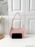 BagForLove - Refined Small Hobo Bag: Minimalist Elegance in Solid Color