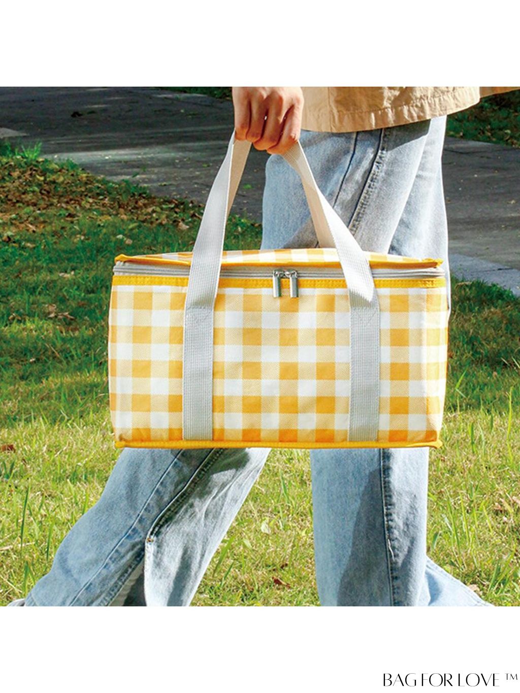 BagForLove - Portable Insulated Lunch Bag for Outdoor Picnics and Travel - Locking Freshness