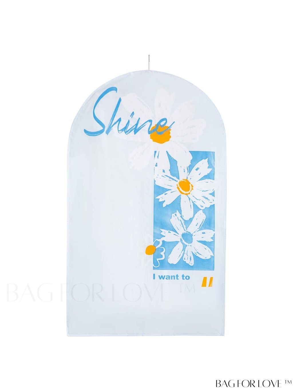 BagForLove - Translucent Cartoon Graphic Cloth Storage Bag - Organize in Style!