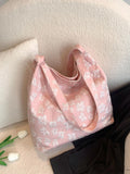 BagForLove - Stylish Jacquard Shopper Bag with Floral Design