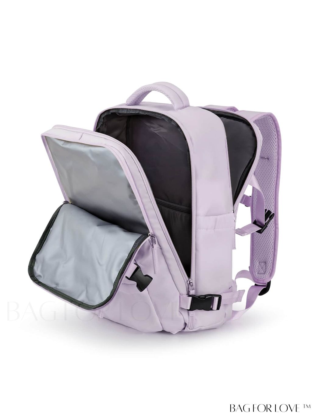 BagForLove - Premium Classic Medium Backpack with Zipper and Wet-Dry Separation