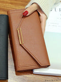BagForLove - Stylish Personalized Long Wallet with Retro Charm and Versatile Multi-functionality