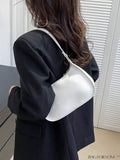 BagForLove - Refined Small Hobo Bag: Minimalist Elegance in Solid Color