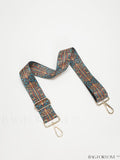 BagForLove - Geometric Print Bag Strap - Adjustable Replacement for Stylish Bag Accessories
