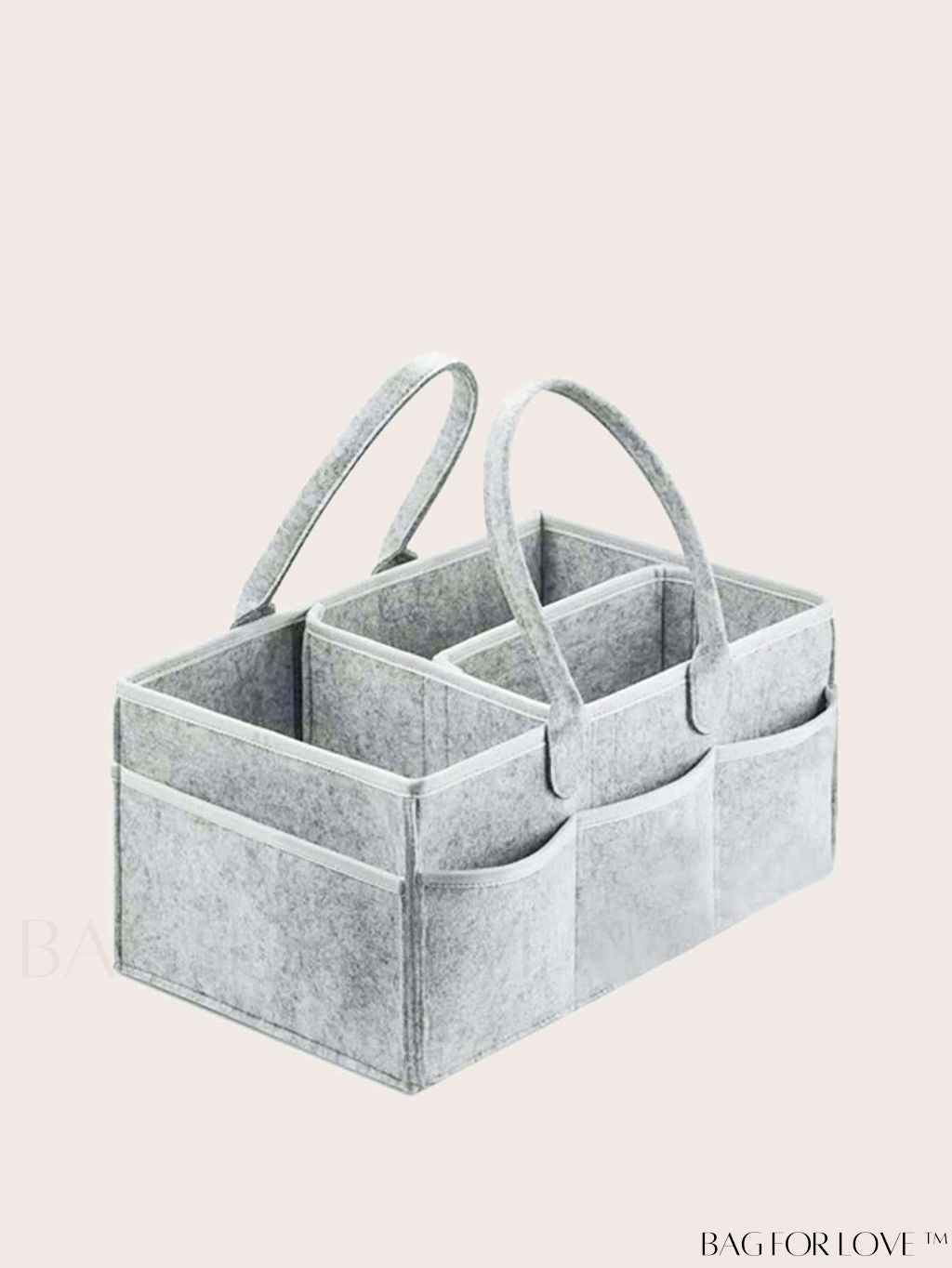 BagForLove - Felt Handbag Organizer: Versatile, Foldable Storage Case for Women in 1pc