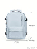BagForLove - Premium Classic Medium Backpack with Zipper and Wet-Dry Separation