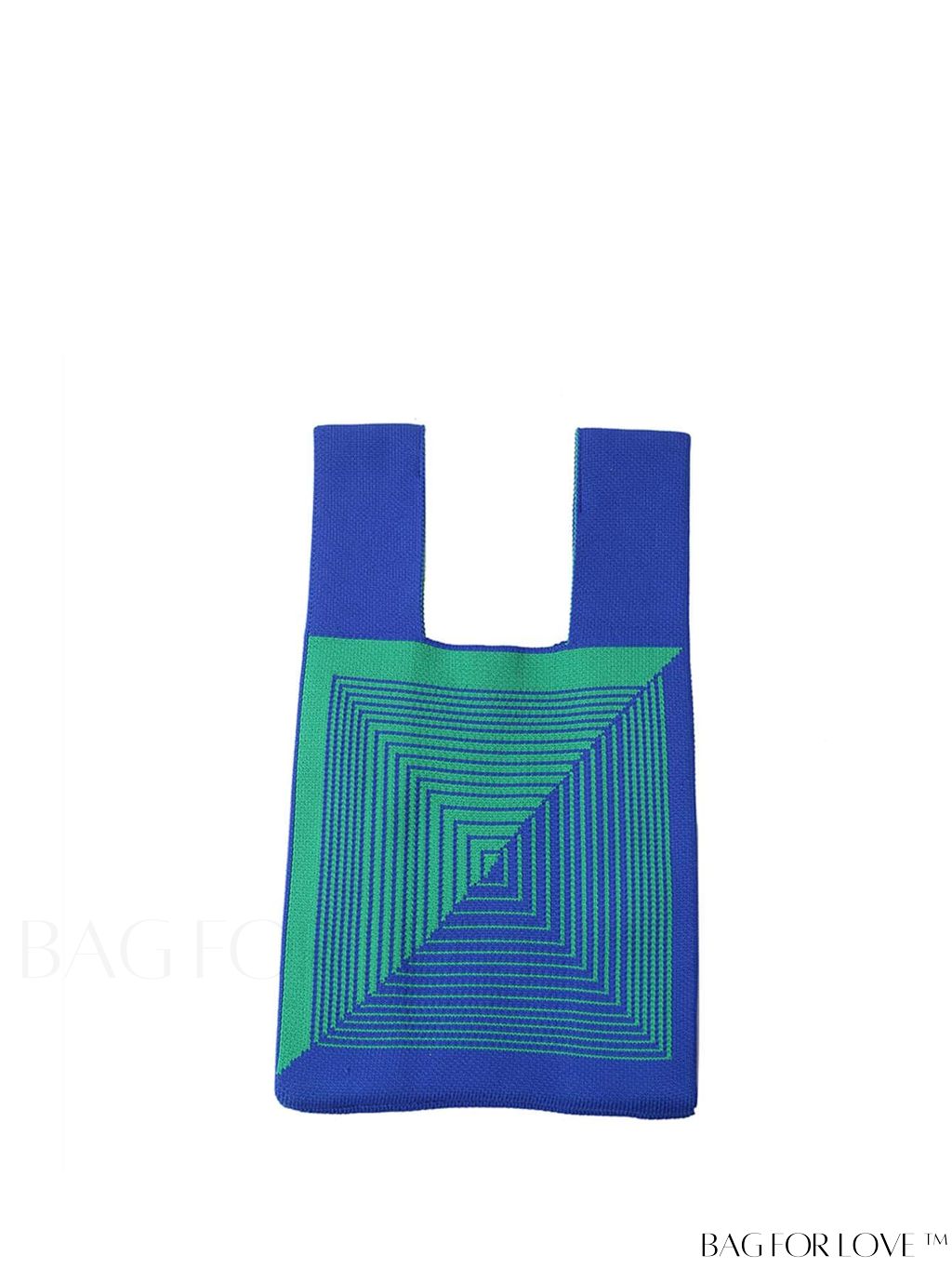 BagForLove - Compact Geometric Satchel with Twin Handles