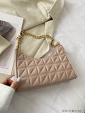 BagForLove - Chic Quilted Chain Baguette Purse