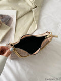BagForLove - Chic Quilted Chain Baguette Purse