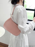 BagForLove - Refined Small Hobo Bag: Minimalist Elegance in Solid Color