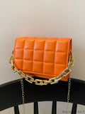 BagForLove - Compact Quilted Chain Square Bag with Subtle Detailing