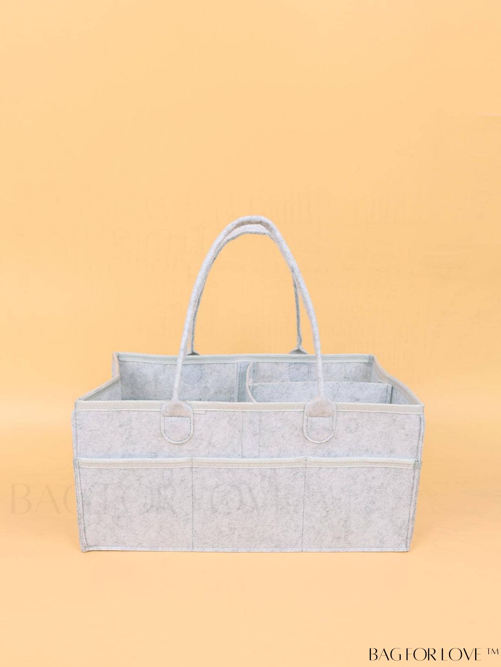 BagForLove - Felt Handbag Organizer: Versatile, Foldable Storage Case for Women in 1pc