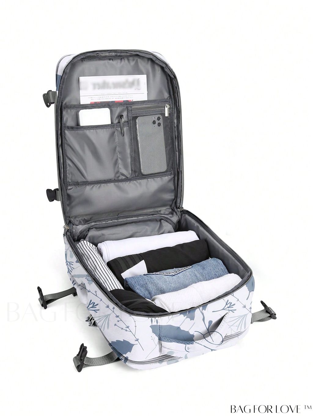 BagForLove - Premium Classic Medium Backpack with Zipper and Wet-Dry Separation