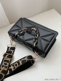 BagForLove - Compact Chain Flap Square Bag with Stylish Quilted Design
