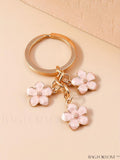 BagForLove - Customize Your Style: Exquisite Flower Charm Keychain for a Distinctive Touch