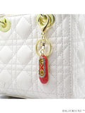 BagForLove - Rhinestone-Adorned Ballet Shoe Bag Charm: Stylish Key Chain for Elegant Appeal