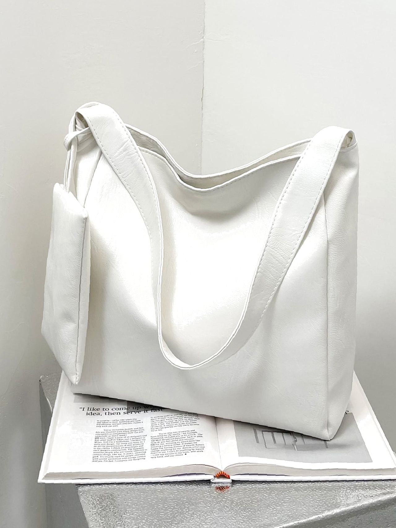 Minimalist Square Handbag Shoulder Bag