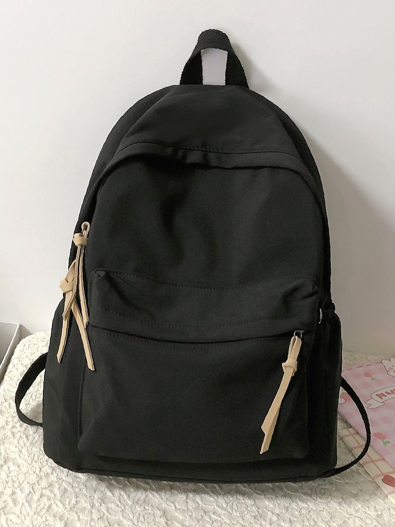 Large black backpack clearance women's