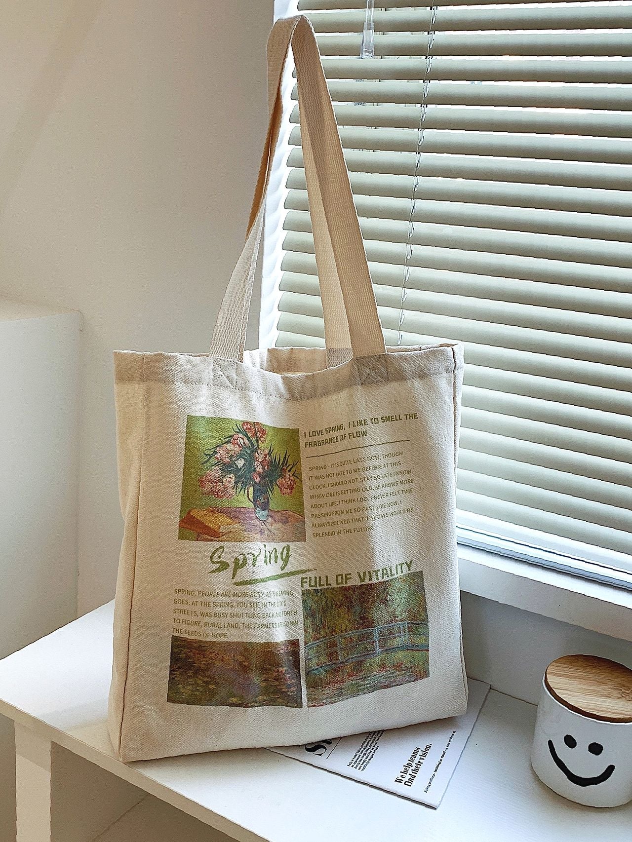 Figure Graphic Shopper Bag